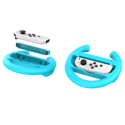 Uchwyt WHEELS SET do Joy-Con Nintendo Switch 2 pomarańczowy/niebieski