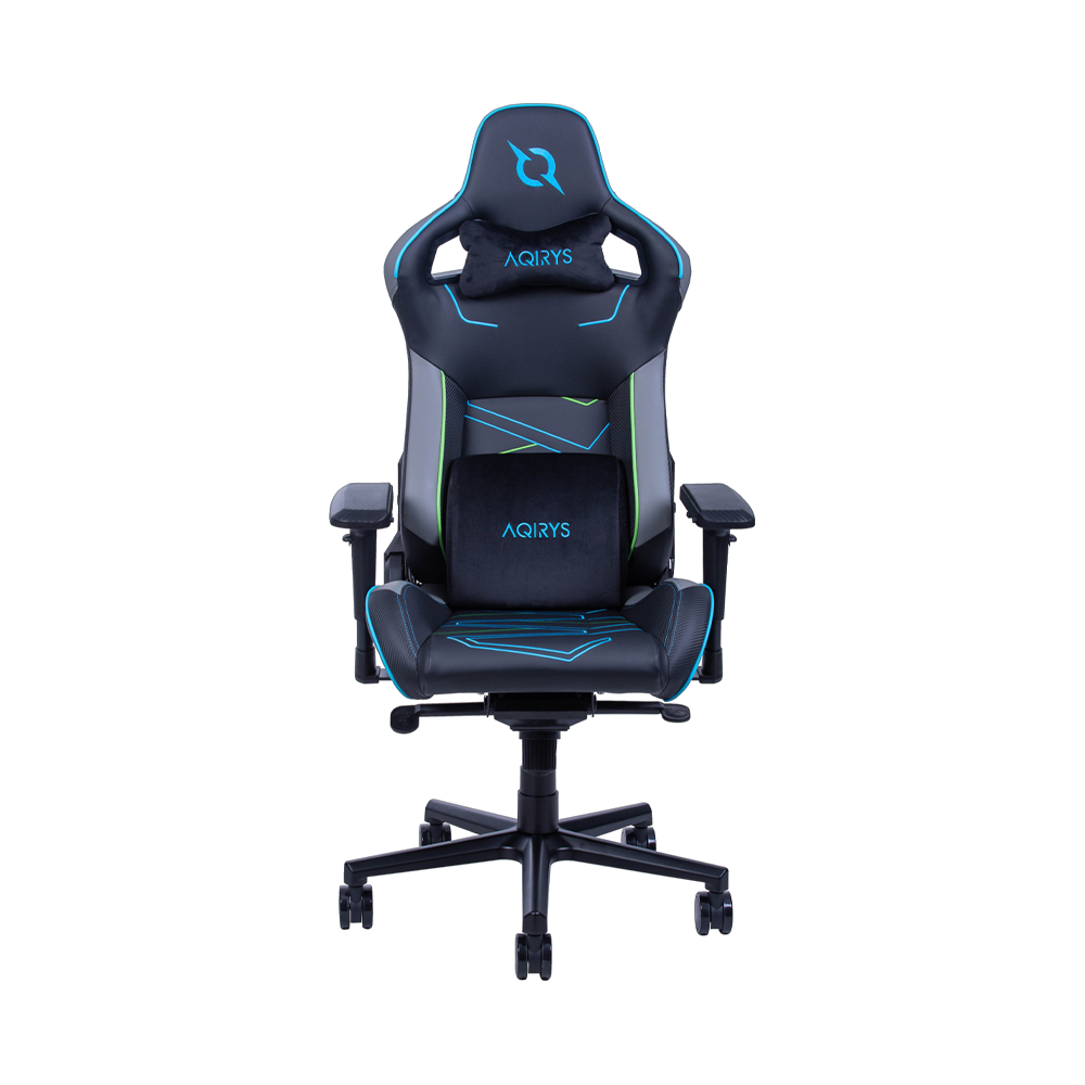 Fotel gamingowy HYPERION czarny/grey/blue