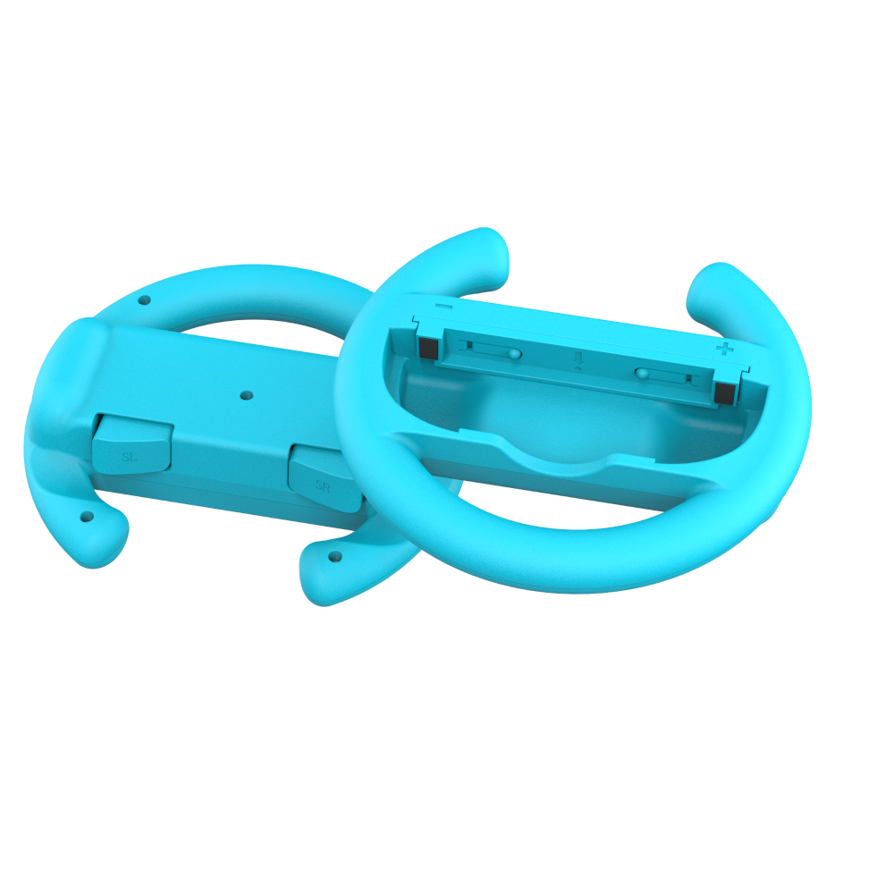 Uchwyt WHEELS SET do Joy-Con Nintendo Switch 2 pomarańczowy/niebieski
