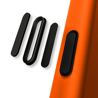 Etui LEATHER GEAR SLIM MagSafe do telefonu iPhone 17 Air pomarańczowe