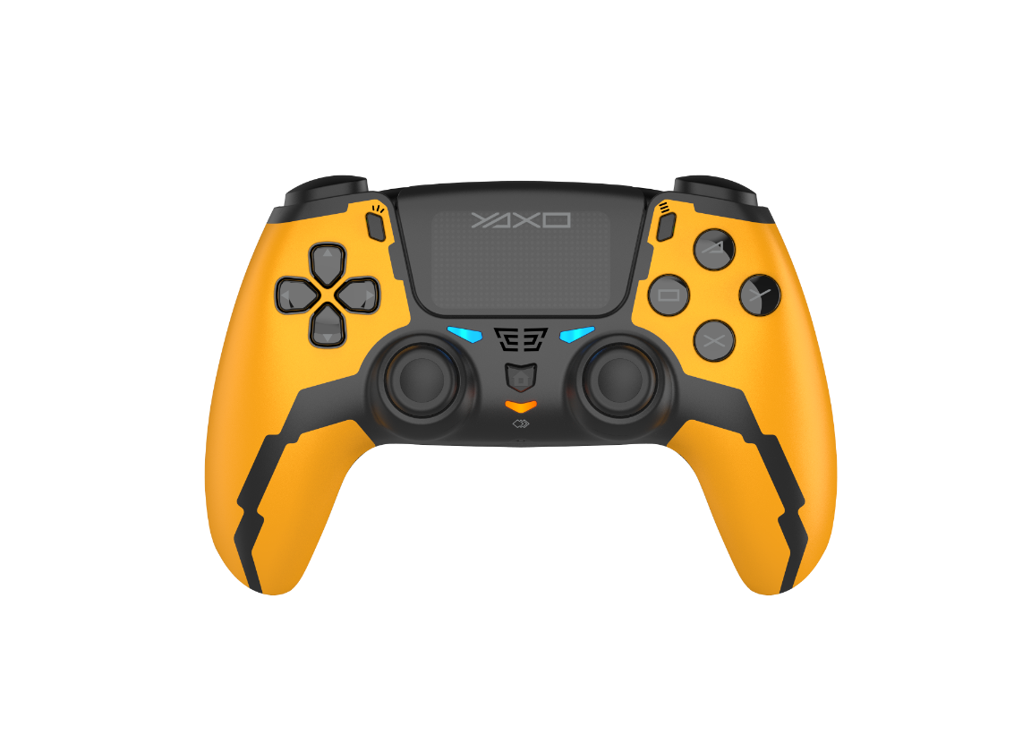Kontroler bezprzewodowy HORNET FURY ELITE do PS4 i PC pomarańczowy
