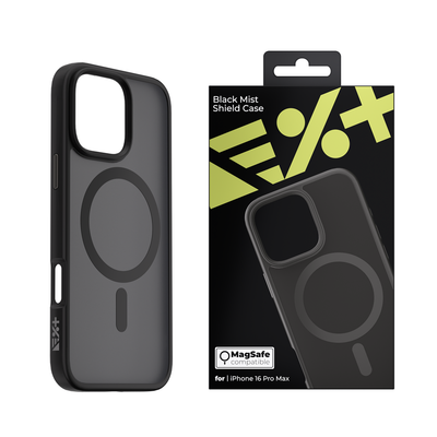 Etui MIST SHIELD MagSafe do telefonu iPhone 16 Pro Max czarne