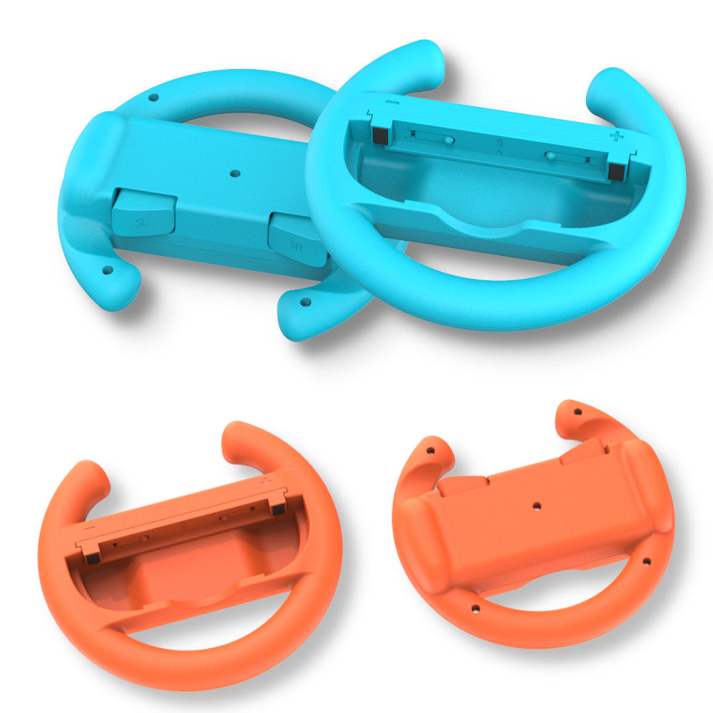 Uchwyt WHEELS SET do Joy-Con Nintendo Switch 2 pomarańczowy/niebieski