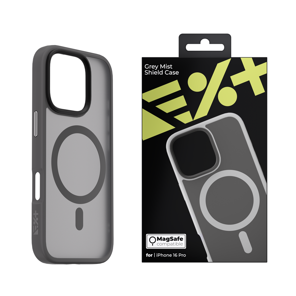 Etui MIST SHIELD MagSafe do telefonu iPhone 16 Pro szare