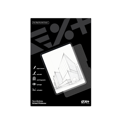 Ochrona ekranu z teksturą papieru SCRIBBLE do tabletu iPad Pro M4 11"