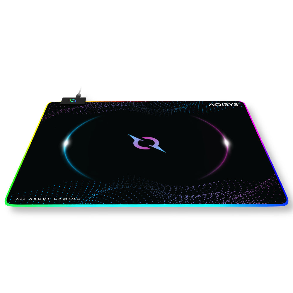 Podkładka pod mysz ECLIPSE RGB rozmiar 450x400 mm