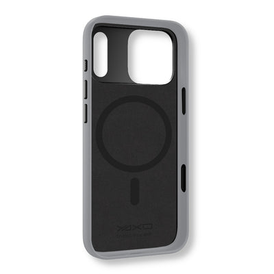 Etui LEATHER GEAR SLIM MagSafe do telefonu iPhone 17 Pro szare
