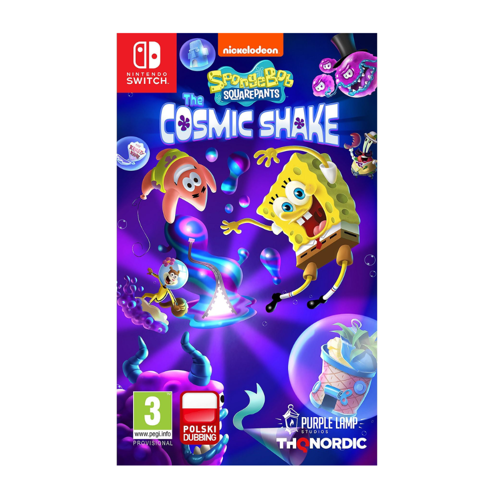 GRA Nintendo Switch SpongeBob SquarePants: The Cosmic Shake polski dubbing