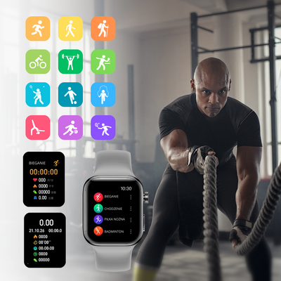Smartwatch TAMPA Pure Silver
