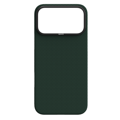 Etui ARAMID FIBER ULTRA SLIM MagSafe do telefonu iPhone 17 Pro zielone