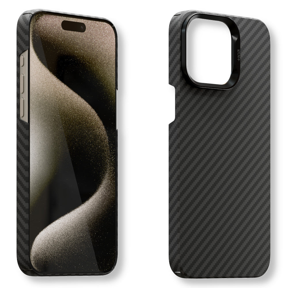 Etui AIR SHIELD MagSafe Carbon do telefonu iPhone 15 Pro