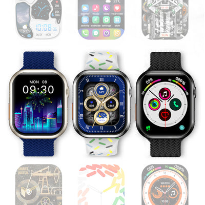 Smartwatch unisex TACOMA czarny