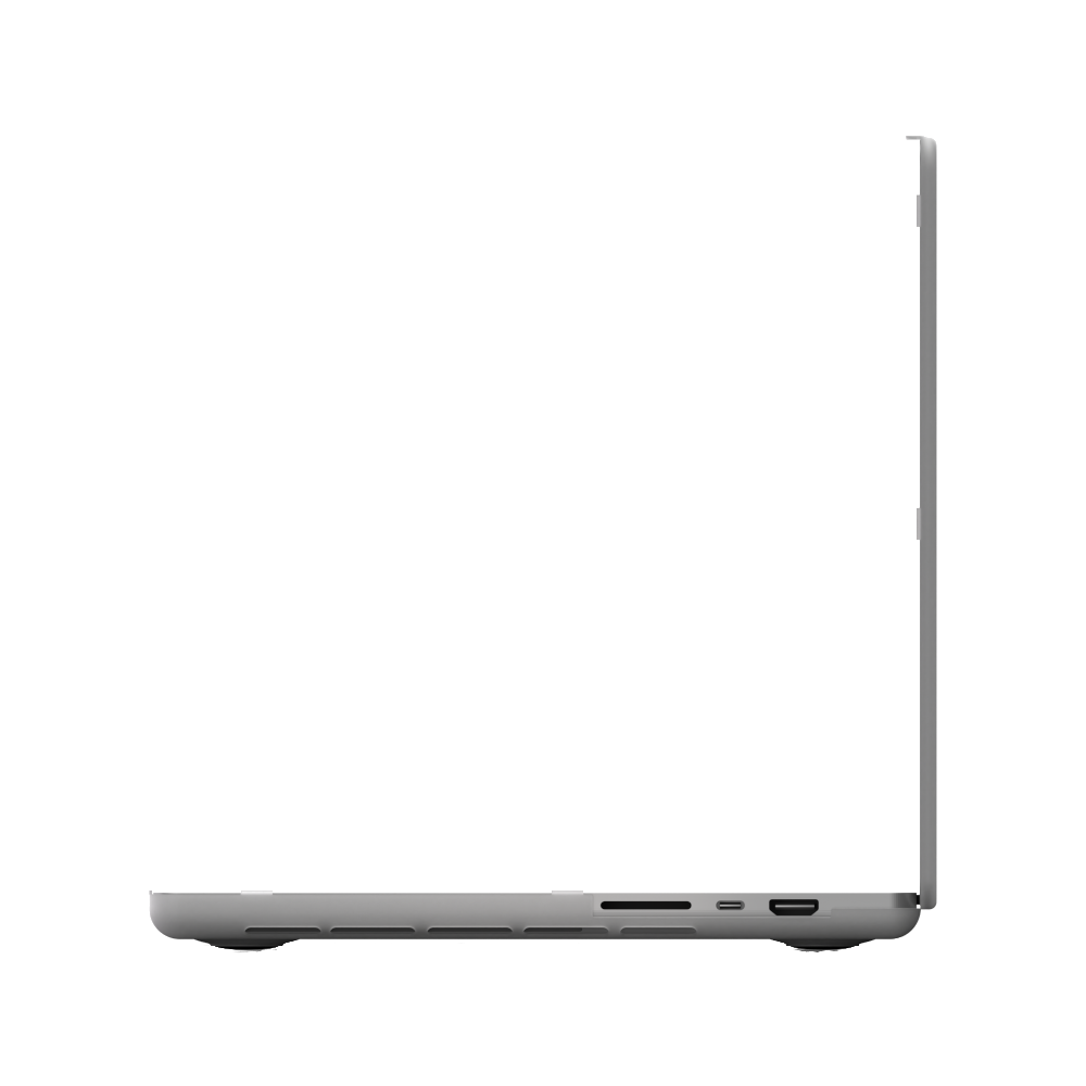Etui SAFE GUARD do laptopa MacBook Pro 14" przeźroczyste