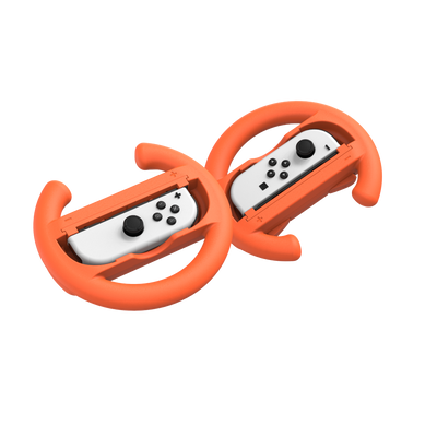 Uchwyt WHEELS SET do Joy-Con Nintendo Switch 2 pomarańczowy/niebieski