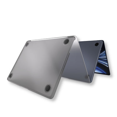 Etui SAFE GUARD do laptopa MacBook Air 13" M2 / M3 przeźroczyste czarne