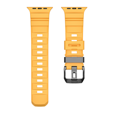Pasek RUGGED EVO SPORT do Apple Watch 44/45/46/49 mm żółty