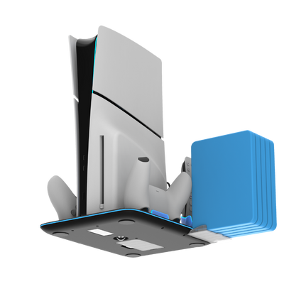 Podstawka chłodząca i ładująca ICE STORM do PlayStation 5 Slim Techno Black