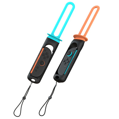 Uchwyt SWORD SET do Joy-Con Nintendo Switch 2 pomarańczowy/niebieski