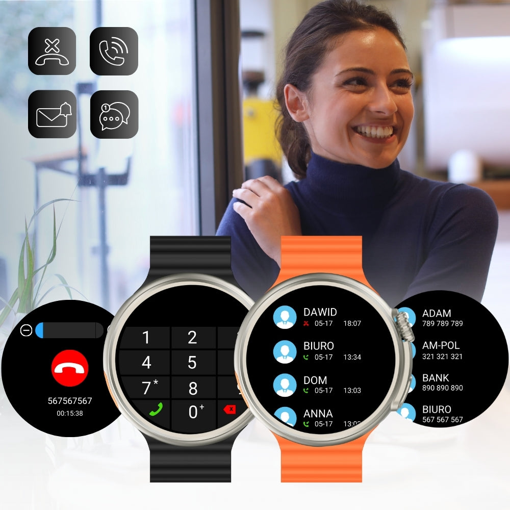 Smartwatch OXNARD Lumen Orange