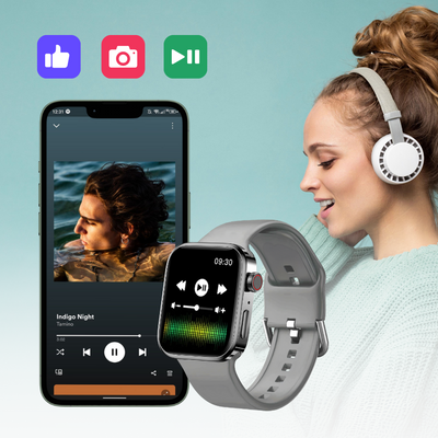 Smartwatch TAMPA Pure Silver