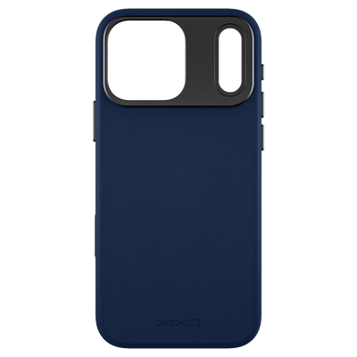 Etui LEATHER GEAR SLIM MagSafe do telefonu iPhone 17 Pro Max granatowe