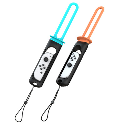Uchwyt SWORD SET do Joy-Con Nintendo Switch 2 pomarańczowy/niebieski