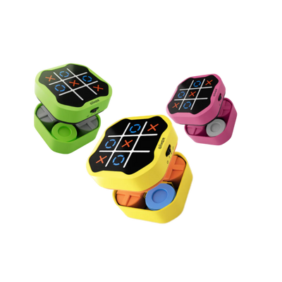 Gra logiczna TIC TAC TOE różowy