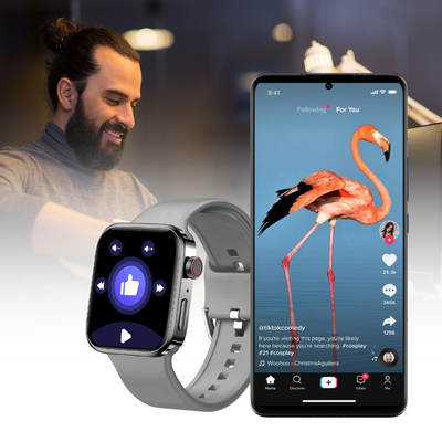 Smartwatch TAMPA Pure Silver