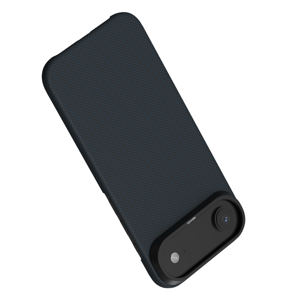 Etui ARAMID FIBER ULTRA SLIM MagSafe do telefonu iPhone 17 Air niebieskie