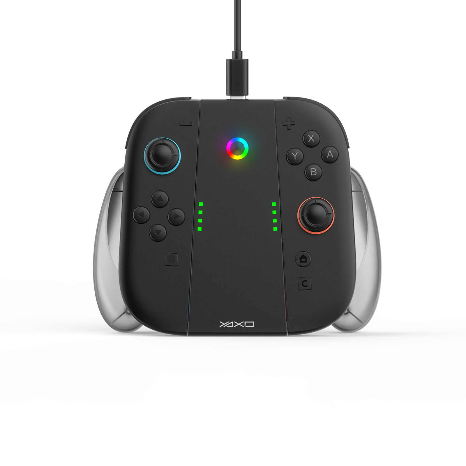 Uchwyt CHARGE GRIP SET do Joy-Con do Nintendo Switch 2 czarny
