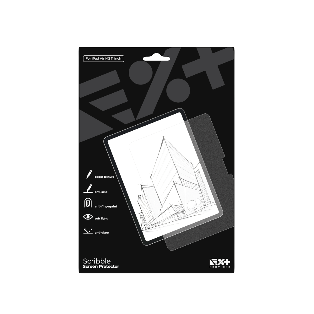 Ochrona ekranu z teksturą papieru SCRIBBLE do tabletu iPad Air M2 11"
