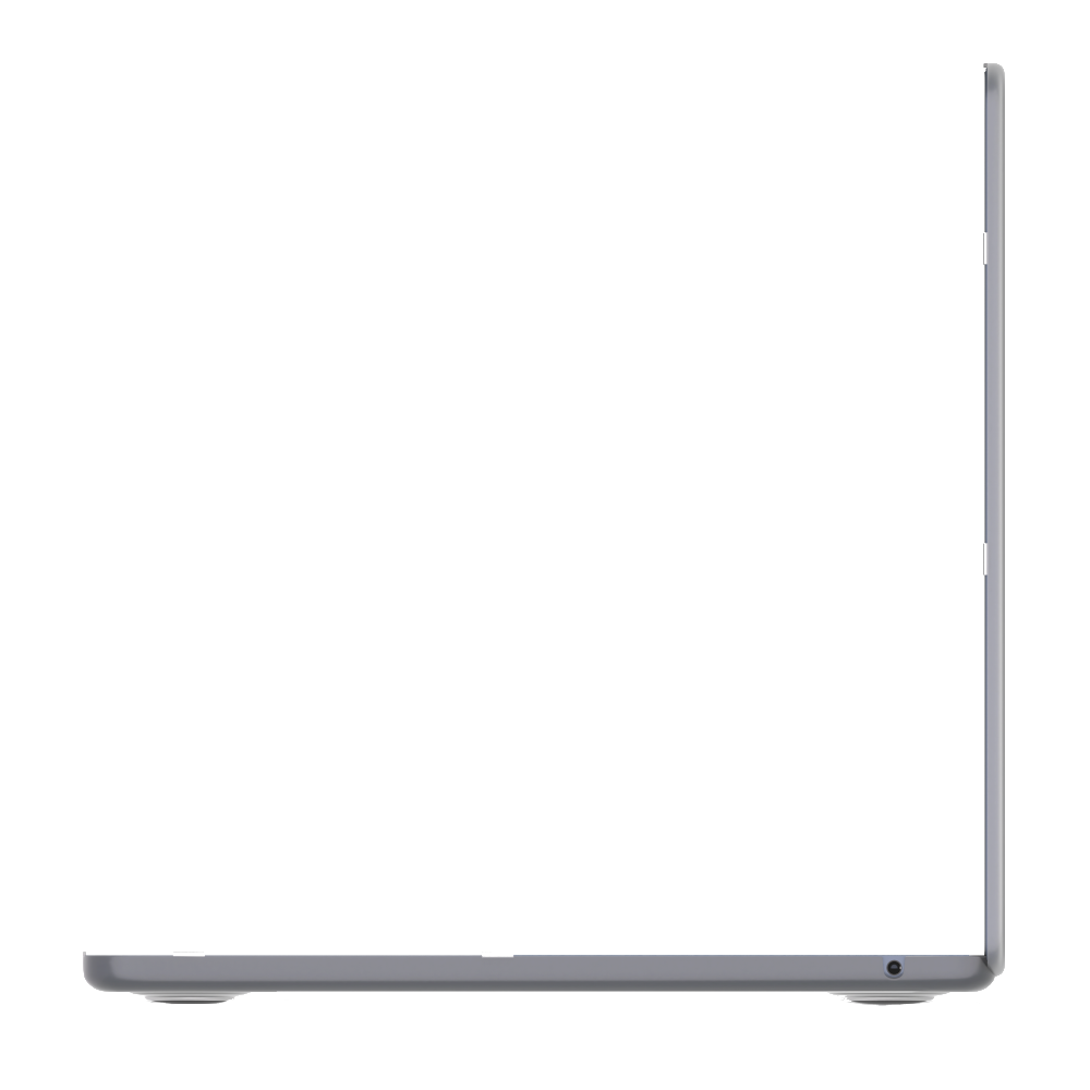 Etui SAFE GUARD do laptopa MacBook Air 13" M2 / M3 przeźroczyste