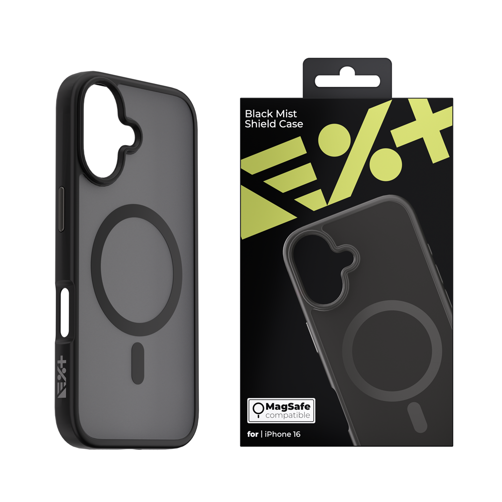 Etui MIST SHIELD MagSafe do telefonu iPhone 16 czarne