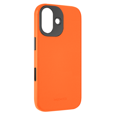 Etui LEATHER GEAR SLIM MagSafe do telefonu iPhone 17 pomarańczowe