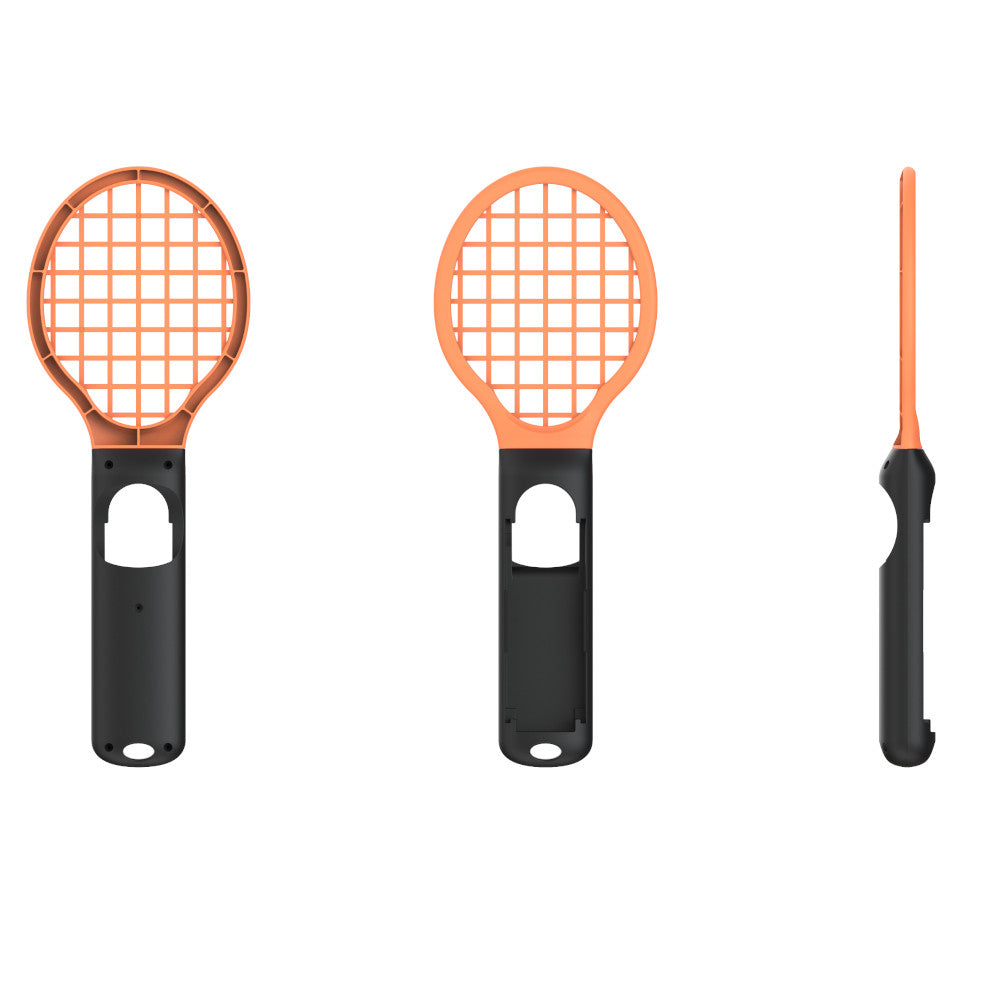 Uchwyt TENNIS PRO SET do Joy-Con Nintendo Switch 2 pomarańczowy/niebieski