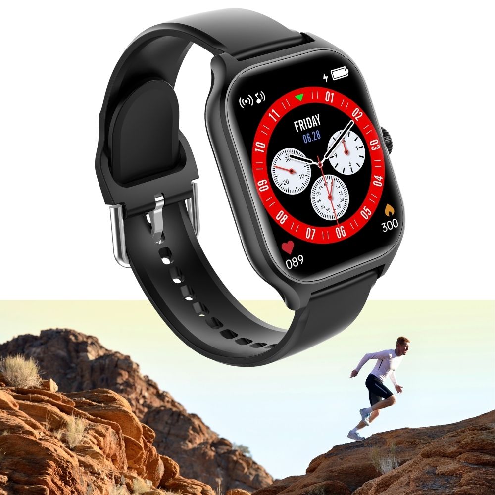Smartwatch damski GT4 czarny