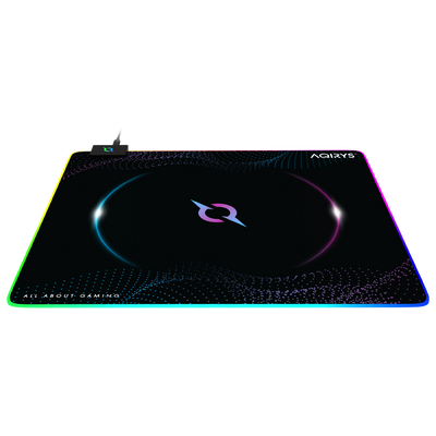 Podkładka pod mysz ECLIPSE RGB rozmiar 450x400 mm