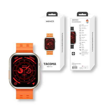 Smartwatch unisex TACOMA srebrny