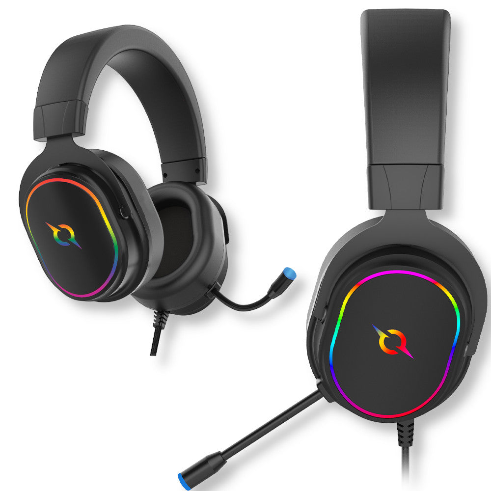 Słuchawki przewodowe ALTAIR 7.1 RGB czarne