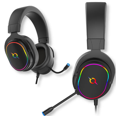 Słuchawki przewodowe ALTAIR 7.1 RGB czarne