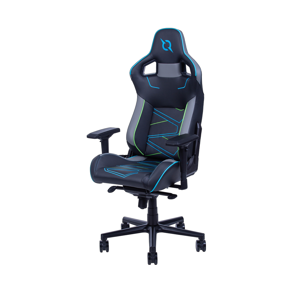 Fotel gamingowy HYPERION czarny/grey/blue