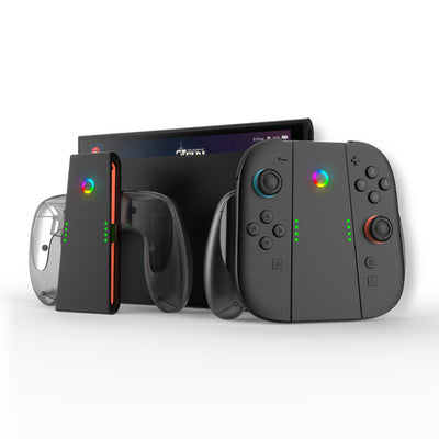 Uchwyt CHARGE GRIP SET do Joy-Con do Nintendo Switch 2 czarny