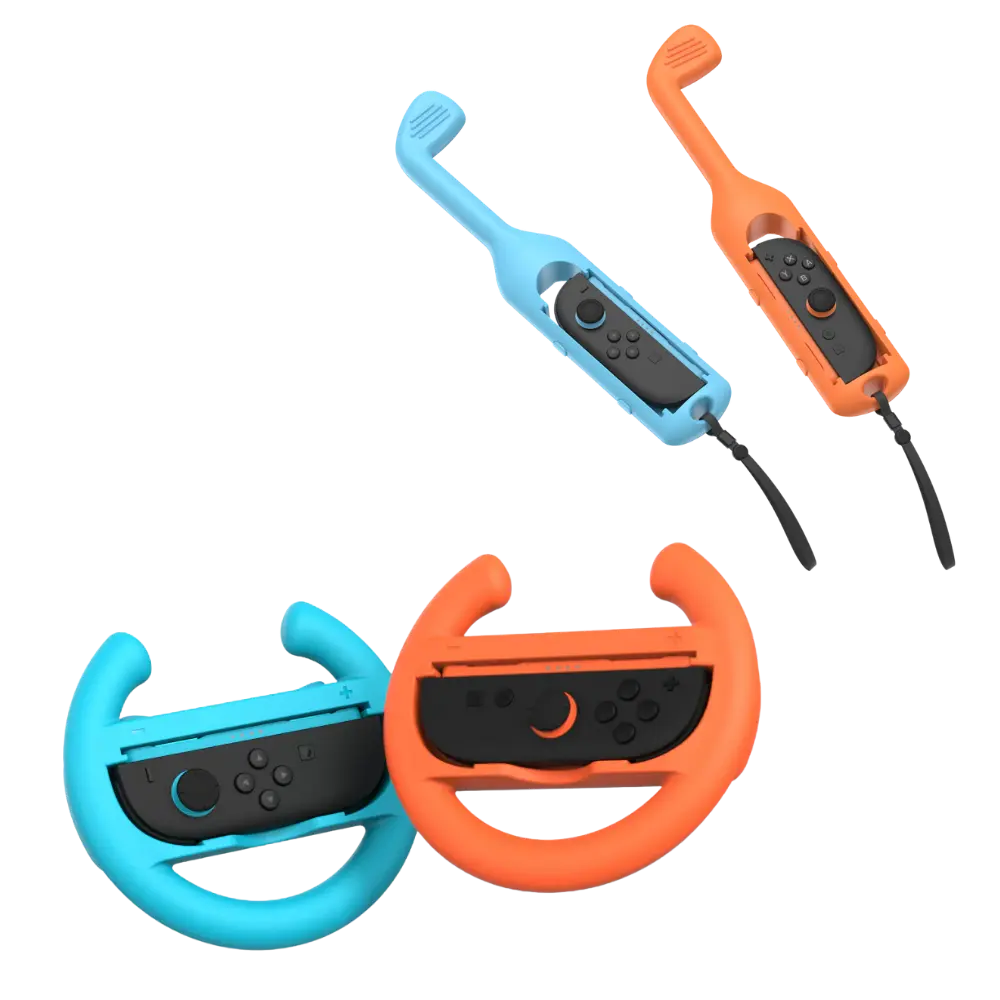 Kierownice Joy-Con Nintendo Switch 2 WHEELS SET + miecze
