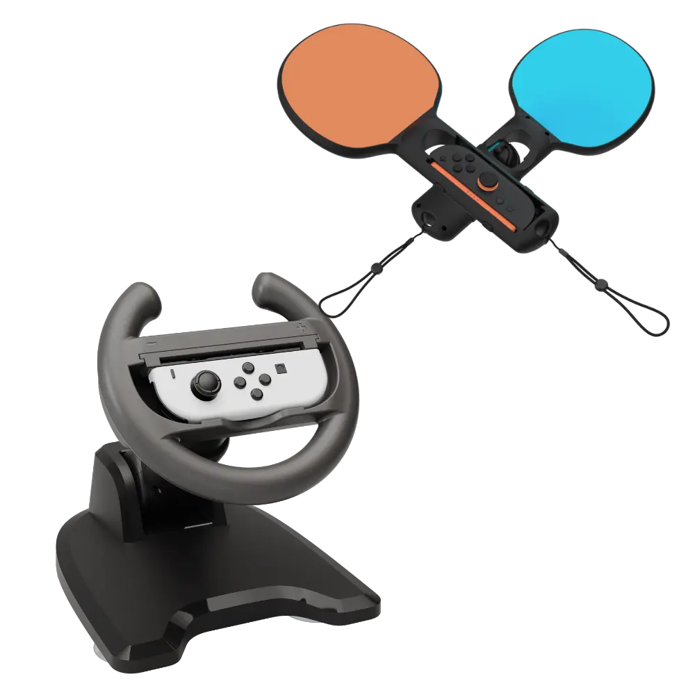 Podstawka z uchwytem Joy-Con Nintendo Switch 2 RACING SET + uchwyty do tenisa stołowego