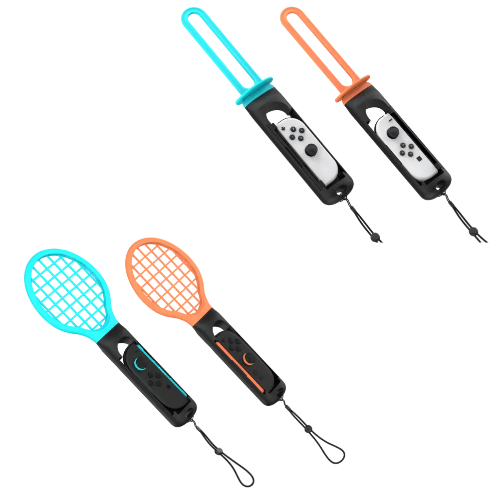 Uchwyty do tenisa ziemnego Joy-Con Nintendo Switch 2 TENNIS PRO SET + miecze
